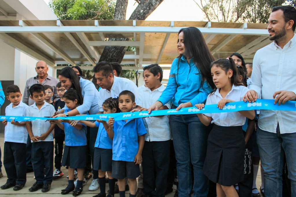 DOM beneficia a estudiantes de Chalchuapa, Santa Ana con moderno Centro Escolar