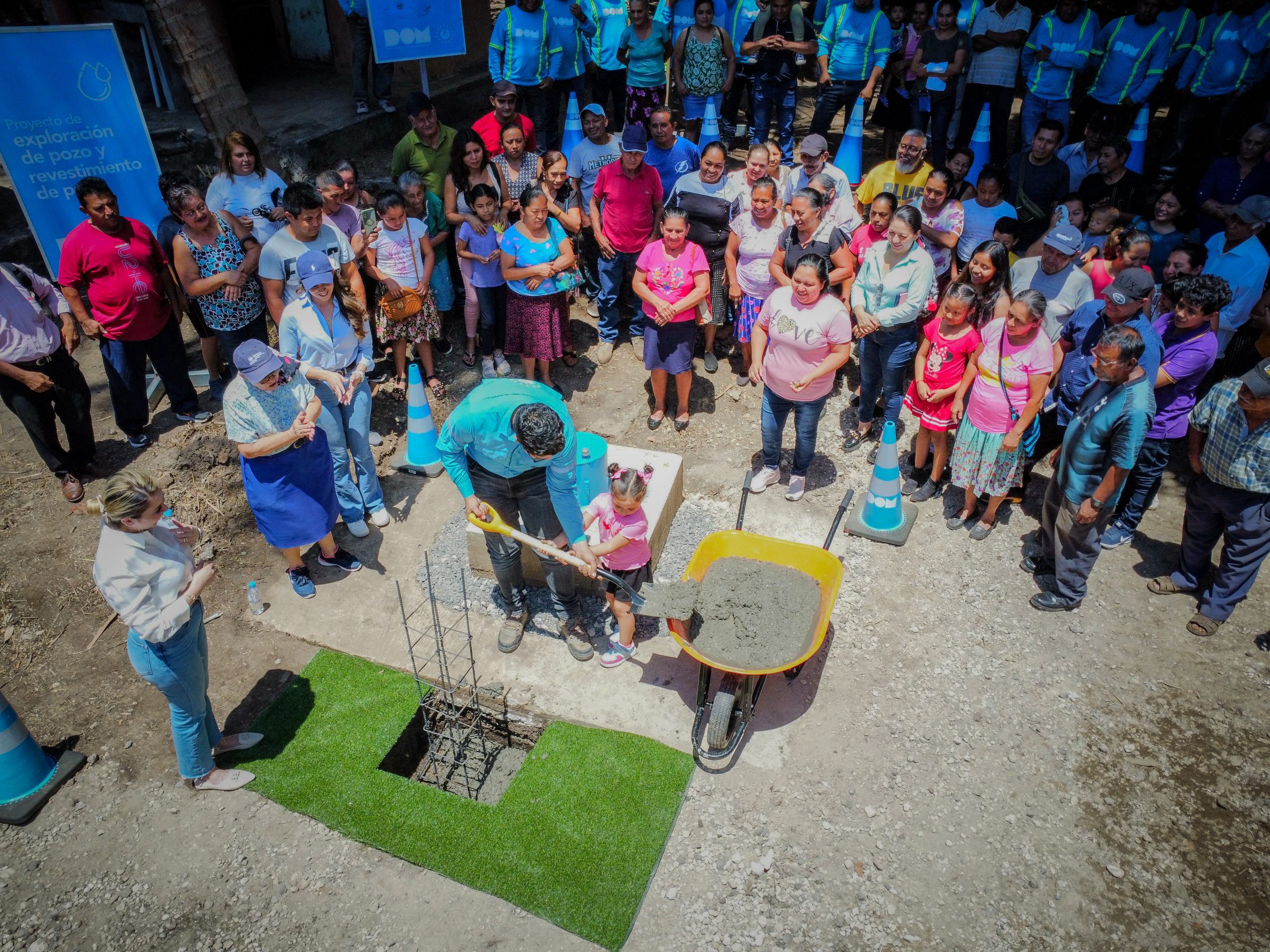 El proyecto de agua potable en Sacacoyo avanza