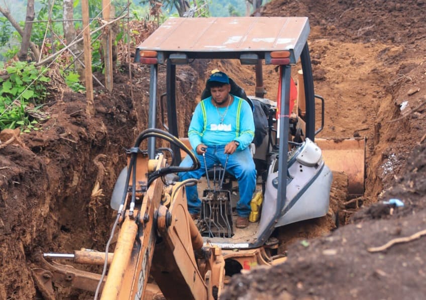 Proyecto de pozo de agua potable avanza en Sacacoyo
